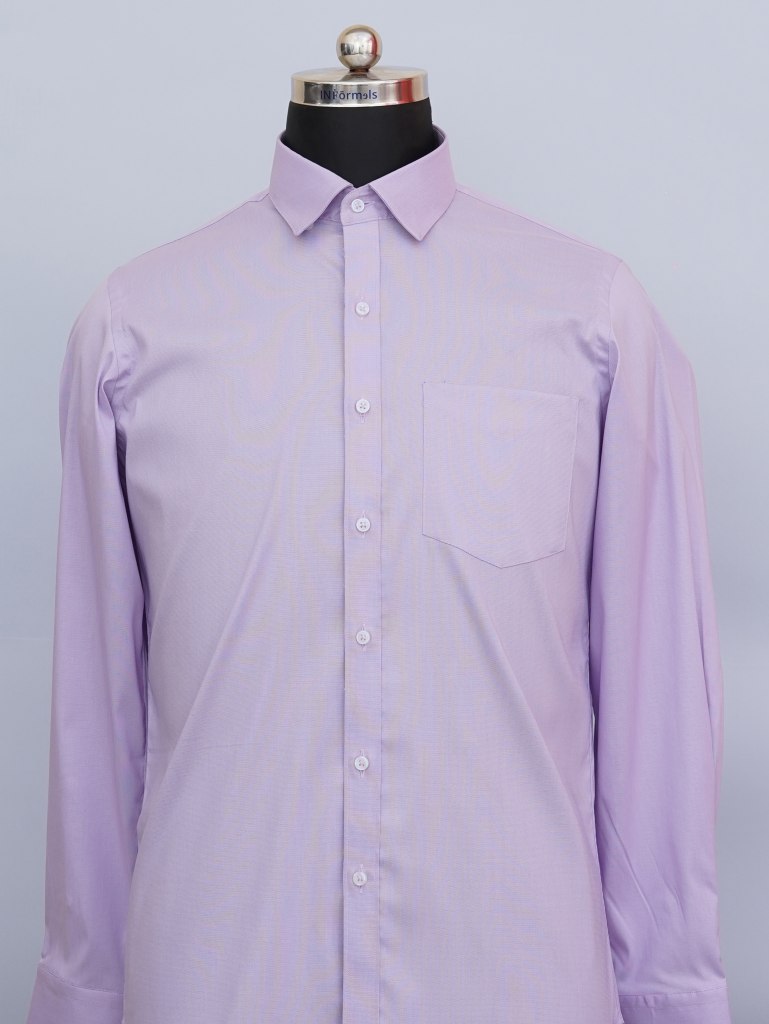 Lavender Subtle Chic HBD Dobby Shirt
