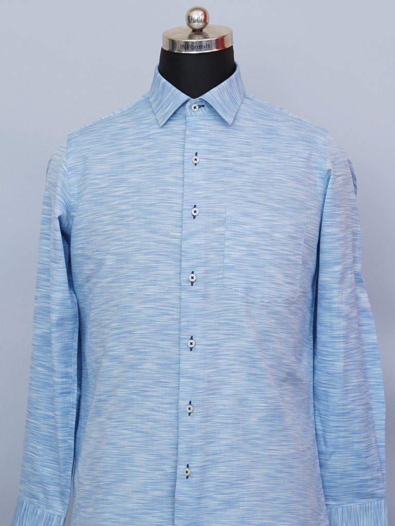 Oceanic Horizon Cotton Shirt