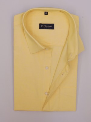 Sonny Light Yellow Plain Shirt