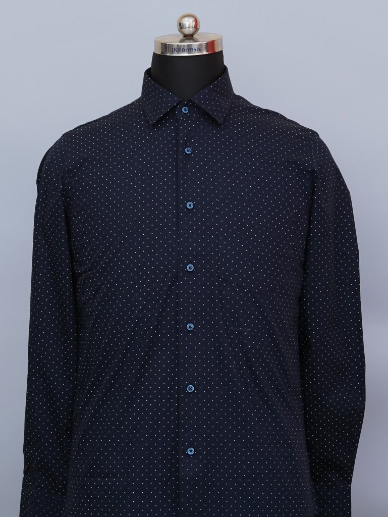 Navy Delight Polka Dot Shirt