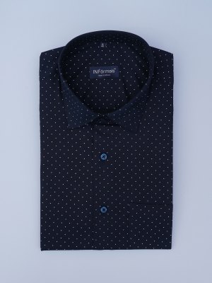 Navy Delight Polka Dot Shirt