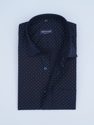 Navy Delight Polka Dot Shirt