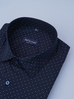 Navy Delight Polka Dot Shirt